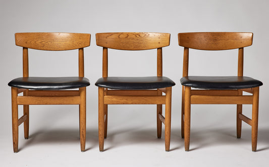 Börgen Mogensen - Öresund, set of 9 chairs
