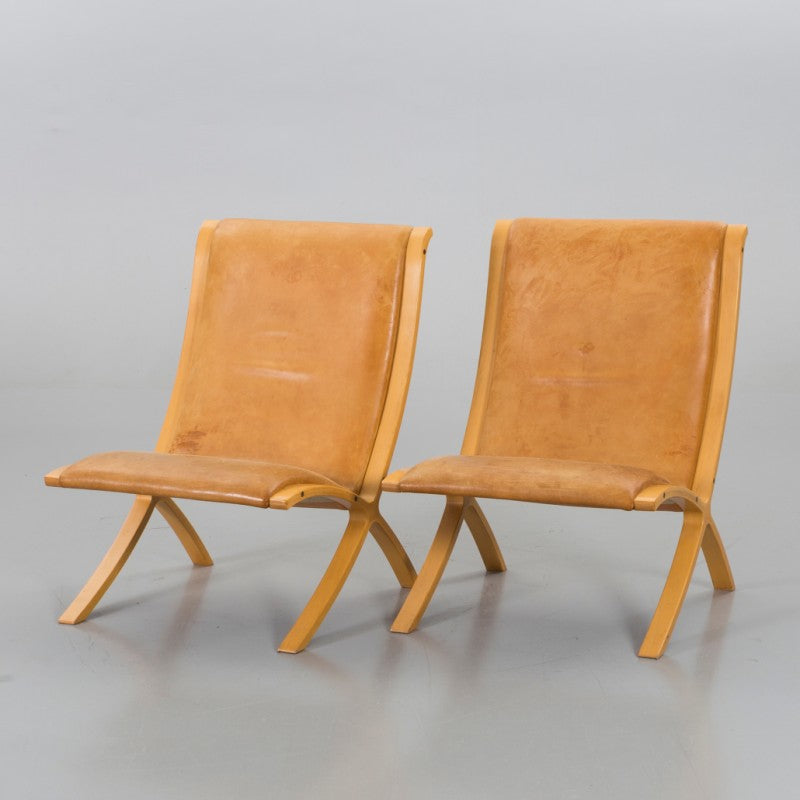 Peter Hvidt & Orla Mölgaard Nielsen - X-serie lounge chairs