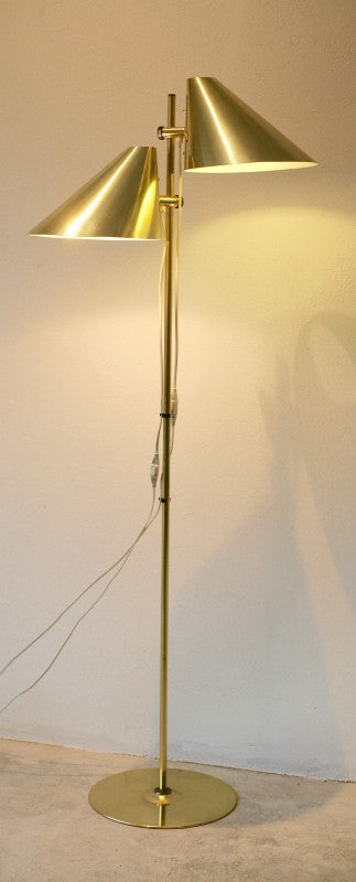 Hans-Agne Jakobsson - Brass floor lamp, G.185/2