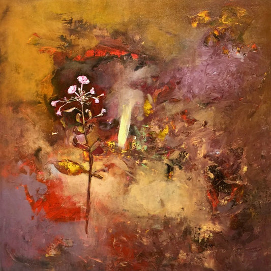 Oleg Bondarenko - Purple garden I, oil painting
